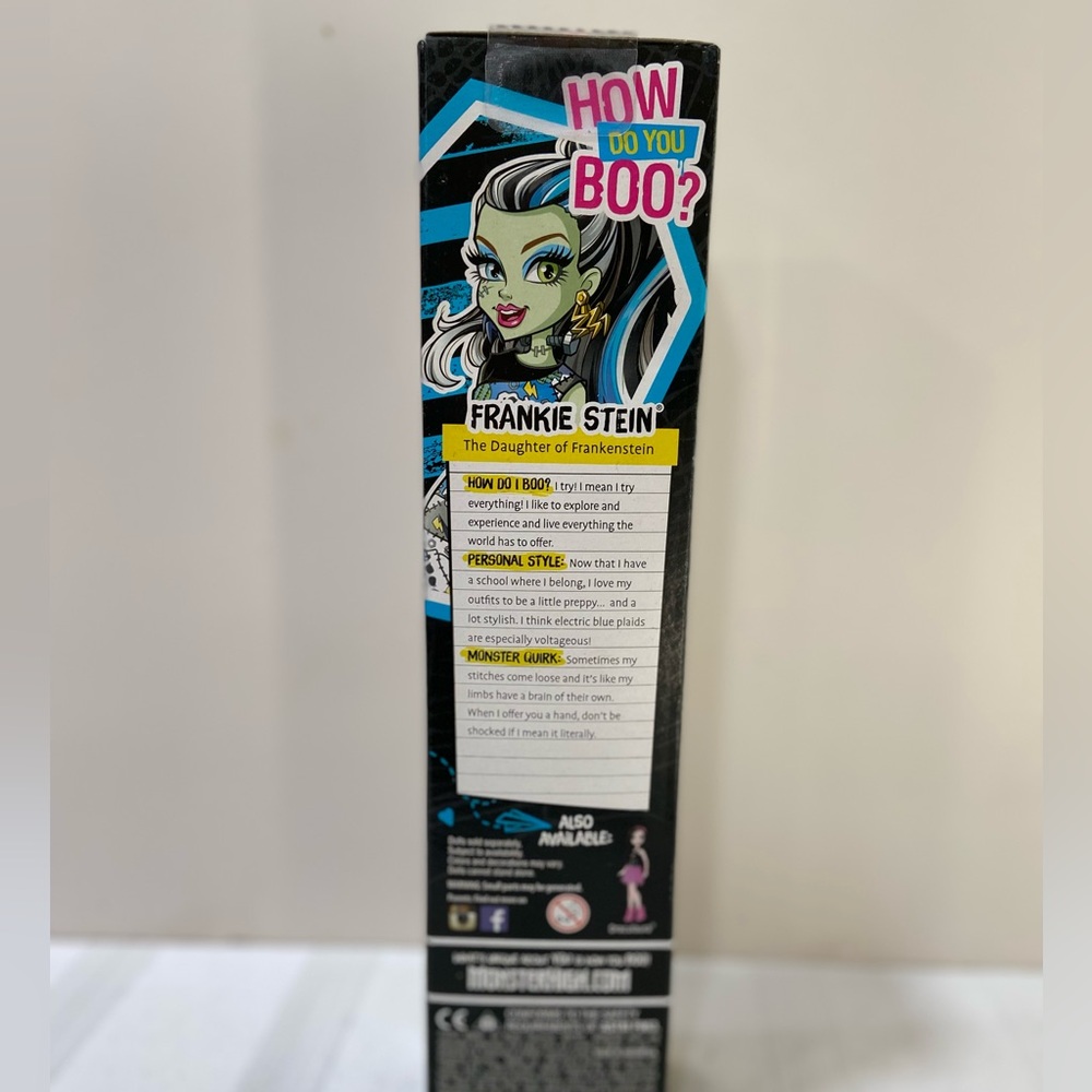 Monster High Frankie Stein Doll NIB - Picture 3 of 3